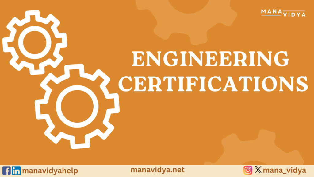 Professional Engineering Certifications