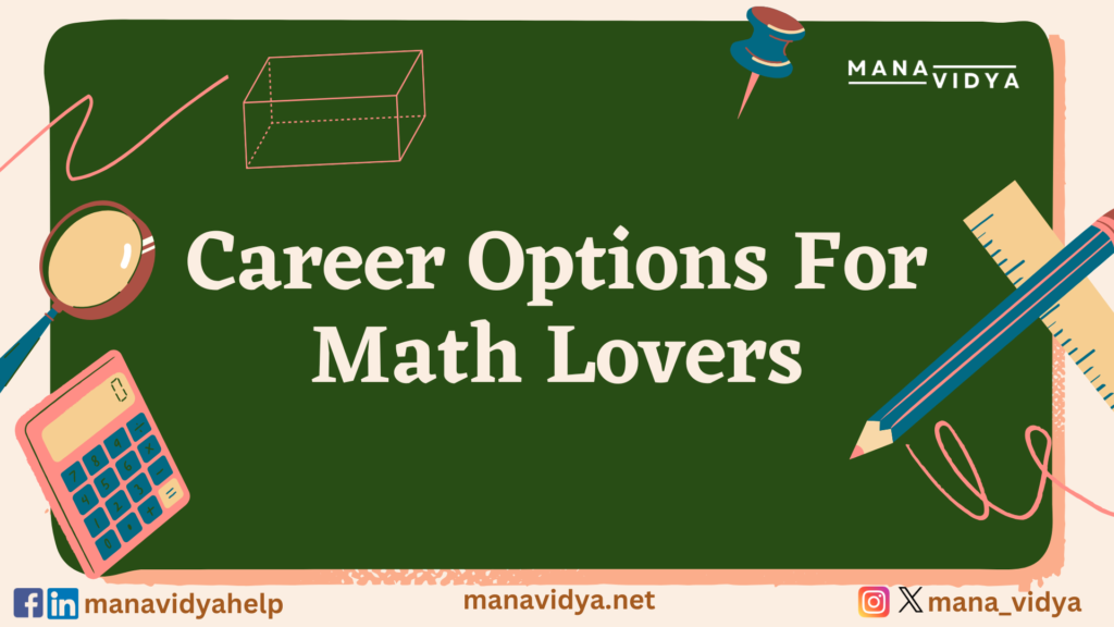 Career Options For Mathematics Lovers